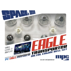 "Dzwonki silnikowe" Space: 1999 Eagle Metal Engine Bell Set (Do modelu MPC913) - MPC MKA038